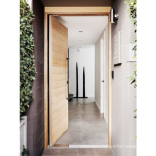 New Design Giant Solid wooden Pivot Entry Home Doors